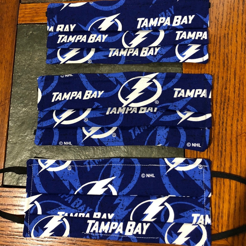 Tampa Bay Lightning NHL face masks